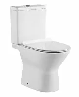 Sole OMEGA12SC1 Omega Унитаз-компакт с крышкой Soft-close, 38х63 см, белый