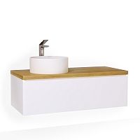 Jorno Sol.01.120/P/W Solis Тумба подвесная 120х53 см, белый матовый