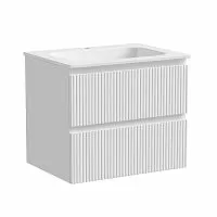 Sancos SNT60W Snob T Тумба под раковину 59х44.5 см, подвесная, Bianco купить  в интернет-магазине Сквирел