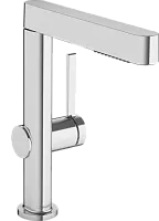 Hansgrohe 76063000 Finoris 230 Смеситель для раковины, вытяжной душ 2jet/сливной клапан Push-Open, хром