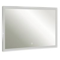Azario ФР-1540 Гуверт Зеркало подвесное, с подсветкой, 60х80 см, белое