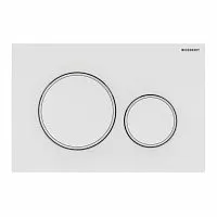 Geberit 115.882.11.1 Sigma20 Клавиша двойного смыва, белая