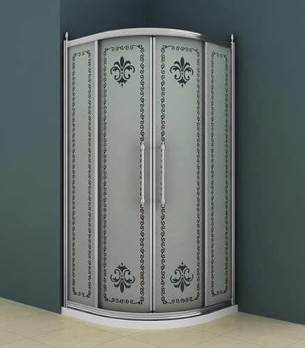 Cezares Retro RETRO-A-R-22-130-SCORREVOLE-CP-Cr душевой уголок