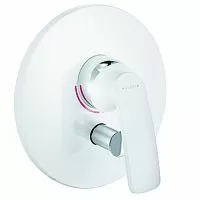 Kludi 526509175 Balance Смеситель для ванны/душа встраиваемый, белый/хром