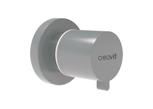Creavit AC50L.CGR Запорный вентиль проходной, холодный серый матовый