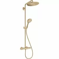 Hansgrohe 26890140 Croma Select S 280 1jet Showerpipe Душевая система, шлифованная бронза