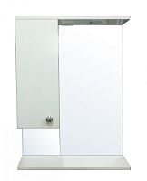 Loranto CS00046934 Моника Зеркальный шкаф, 60х70 см, белый купить  в интернет-магазине Сквирел