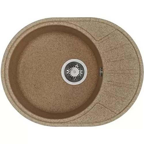 Акватон 1A711232CS270 Чезана Мойка для кухни 57х44 см, с крылом, терракотовая