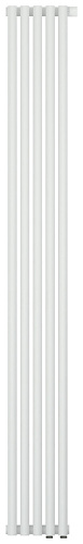 Сунержа 30-0312-1805 Эстет-11 Радиатор отопительный н/ж EU50 1800х225 мм/ 5 секций, матовый белый