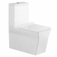 Sole VOG12SC1 Vog Унитаз-компакт с крышкой Soft-close, 35х68 см, белый