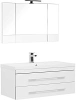 Aquanet 00230318 Верона Комплект мебели для ванной комнаты, белый