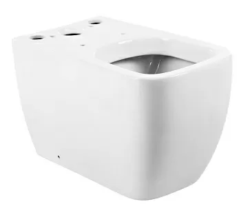 BelBagno BB10100CP Alpina Чаша унитаза 35х66 см, с горизонтальным выпуском P-Trape, белая