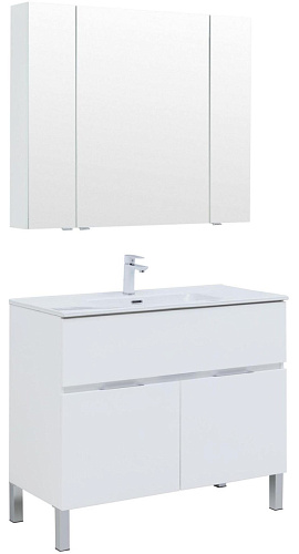 Aquanet 00274184 Алвита New Комплект мебели для ванной комнаты, белый купить  в интернет-магазине Сквирел