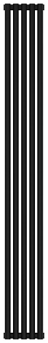 Сунержа 31-0332-1805 Эстет-00 Радиатор отопительный н/ж 1800х225 мм/ 5 секций, матовый черный