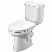 Santek 1WH302137 Анимо Унитаз-компакт 38х64 см, с диагональным выпуском, белый