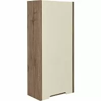 Акватон 1A254703OLVGR Оливия Шкафчик 35х80 см, правый, бежевый/дуб велл купить  в интернет-магазине Сквирел