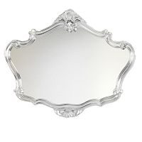 Caprigo PL110-CR Зеркало в Багетной раме, 93х69 см, хром купить  в интернет-магазине Сквирел