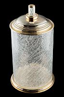 Boheme 10914-CRST-G Murano Cristal Ведро мусорное, стекло, золото купить  в интернет-магазине Сквирел