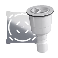 RGW 502402000-01 S-020 Сифон для поддонов, хром