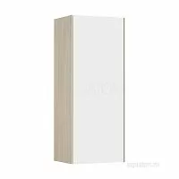 Акватон 1A270203MY010 Марти Шкафчик 35х80 см, белый глянец/дуб эндгрейн купить  в интернет-магазине Сквирел