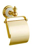 Boheme 10101 Palazzo Держатель для туалетной бумаги с крышкой, золото купить  в интернет-магазине Сквирел