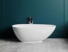 Salini 101511SMRF Paola Ванна отдельностоящая, материал S-Stone, 160х77 см, RAL