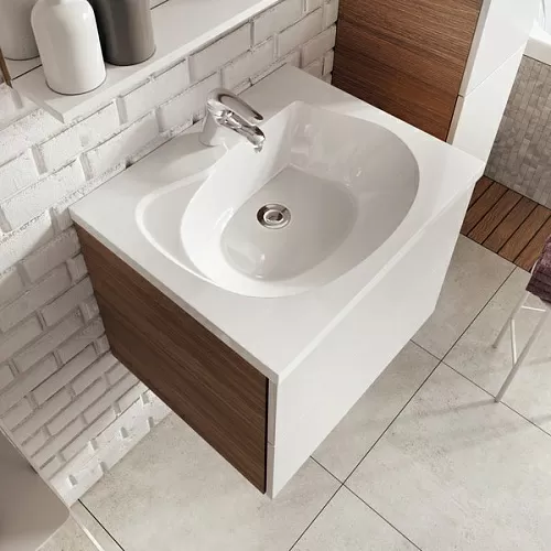 Ravak XJ201160000 Rosa II Раковина с переливом 60х49 см, белый