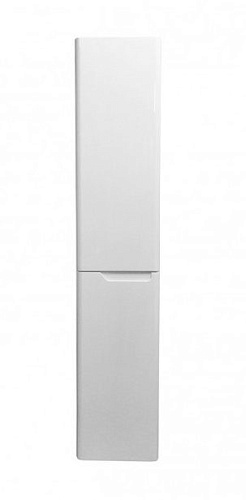Эстет ФР-00006001 Kare Luxe Шкаф-пенал 35х175 см L, подвесной, белый купить  в интернет-магазине Сквирел