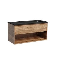 Sancos MR1.0100ECH Marmi 1.0 Тумба под раковину 99.5х44.5 см, подвесная, дуб чарльстон