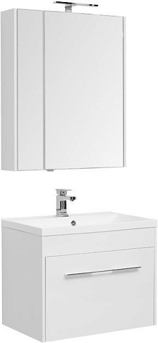 Aquanet 00225246 Августа Комплект мебели для ванной комнаты, белый купить  в интернет-магазине Сквирел