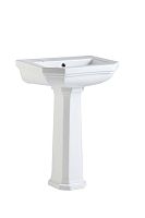 Boheme 942 Vogue Раковина с пьдесталом, 58 см, белый