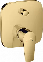 Hansgrohe 71474990 Talis E Смеситель для ванны, встраиваемый, золото