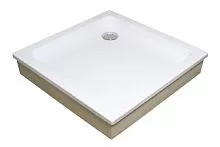 Ravak A004401320 Душевой поддон ANGELA-80 EX 80х80 см, белый