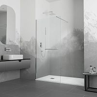 RGW 35104012-11 Walk In WA-040 Душевая перегородка, профиль хром