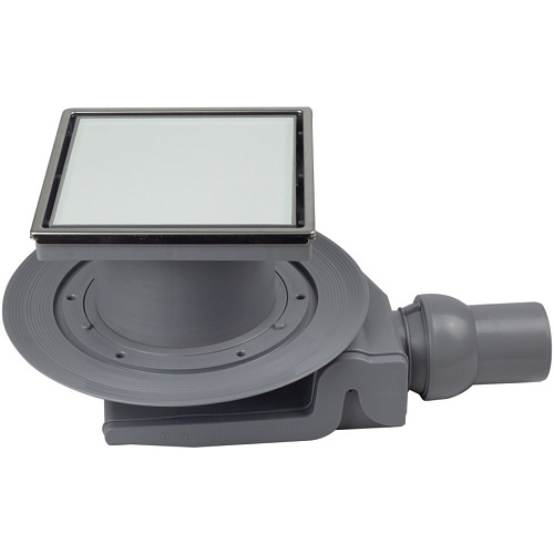 Pestan 13000096 Confluo Standard Душевой трап, белое стекло
