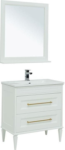 Aquanet 00281193 Бостон Комплект мебели для ванной комнаты, белый купить  в интернет-магазине Сквирел