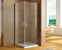 Aquanet AE12-N-90H190U-CT-2 шт Cinetic Душевое ограждение 91х91 см, хром