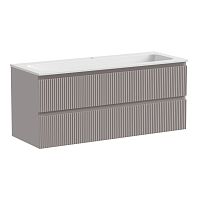 Sancos SNT120SM Snob T Тумба под раковину 119.5х44.5 см, подвесная, Doha Soft