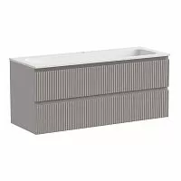 Sancos SNT120SM Snob T Тумба под раковину 119.5х44.5 см, подвесная, Doha Soft купить  в интернет-магазине Сквирел